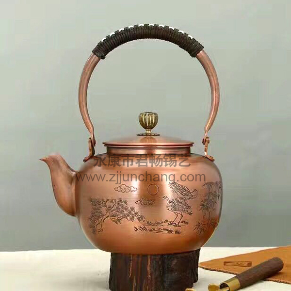 銅工藝品茶壺